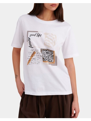 attrattivo μπλουζα 9923695-leyko white