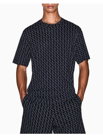 armani exchange t-shirt xm001228af10356-fc026 black