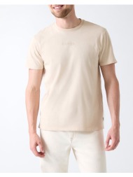 guess ss bsc quattro g mist tee μπλουζα ανδρικο m6gi27k3249-f1pv biege