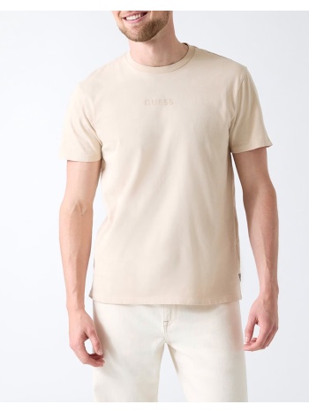 guess ss bsc quattro g mist tee μπλουζα ανδρικο