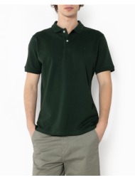 the bostonians μπλουζα polo pique regular fit 3ps0001-dark darkgreen