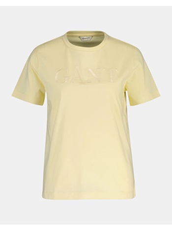 gant μπλουζα κμ reg tonal graphic ss t-shirt 3gw4200502-713