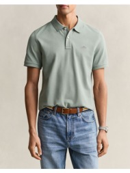 gant μπλουζα κμ reg shield ss pique polo 3g2210-1-10 gray