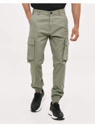 brokers ανδρικο παντελονι cargo 26014521451-61100 armygreen