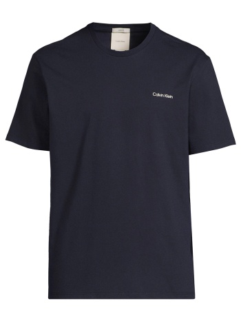 calvin klein ss micro logo crewneck tee lv04lc255g-cef