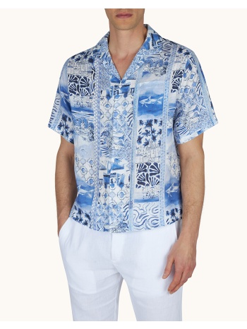 paul&shark casual shirt 26413189-g63 multi
