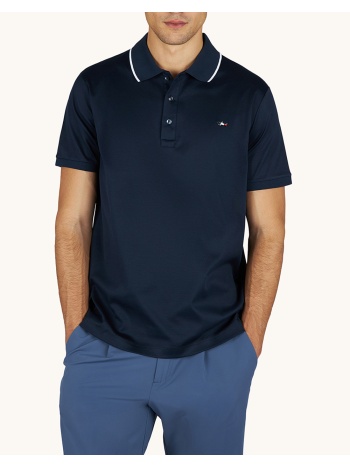 paul&shark buttons polo 26411246-13 darkblue