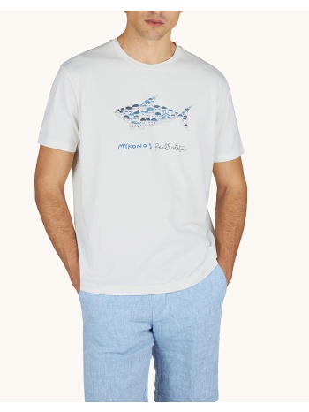 paul&shark t-shirt 26411039-108 offwhite