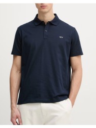 paul&shark buttons polo 99311000-13 darkblue