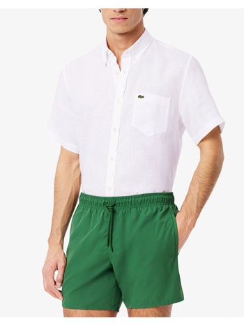 lacoste υποκαμισο κμ s sleeved shirt 3ch5699-001 white σε προσφορά