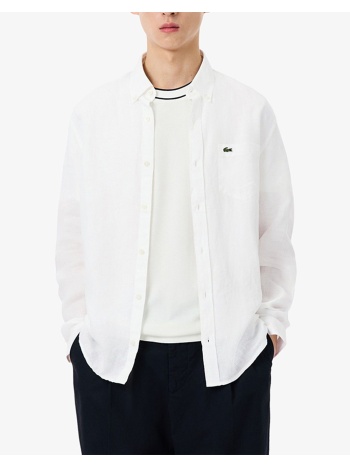 lacoste υποκαμισο μμ l sleeved shirt 3ch5692-001 white σε προσφορά