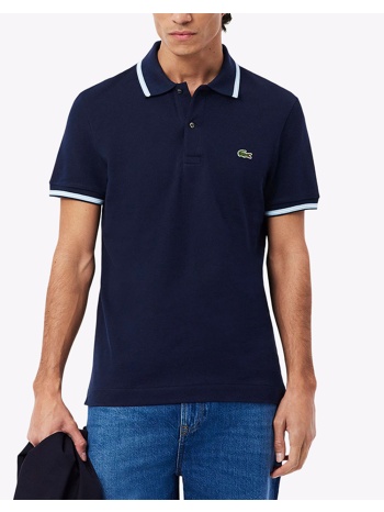 lacoste μπλουζα κμ polo ss 3ph9875-166 navyblue