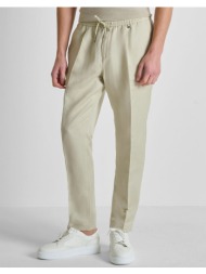 antony morato mmtr00790fa900135 min of 6 trousers neil regular fit in slub linen viscose blend fabri
