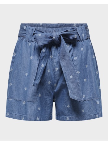 only onlnova azure talia shorts wvn 15370342-medium blue σε προσφορά