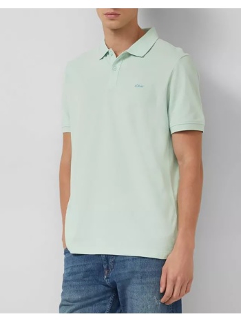 s.oliver πόλο μπλούζα so2138262-6122 turquoise