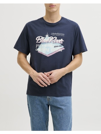 jjrebel jrebjoey ss tee 12290611-navy blazer darkblue σε προσφορά