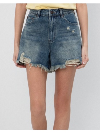 toi&moi τζην σορτς 20-5815-126-1013 denimblue