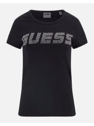 guess new kiara ss t-shirt μπλουζα γυναικειο v5gi20j1314-jblk black