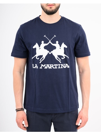 la martina μπλουζα t-shirt κμ man s/s tshirt jersey σε προσφορά