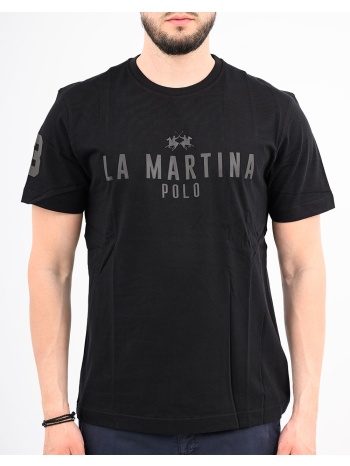 la martina μπλουζα t-shirt κμ man s/s tshirt jersey σε προσφορά