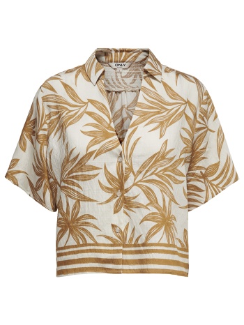 only onlizzy s/s shirt wvn 15373618-cloud dancerwood trush σε προσφορά