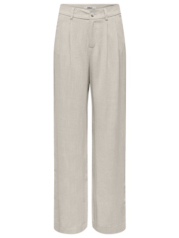 only onlsiesta mw linen bl pleat wide pnt 15367424-moonbeam σε προσφορά