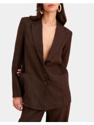 attrattivo σακακι 9923004-choco chocolate