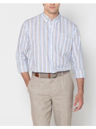 the bostonians πουκαμισο acorn φλαμα regular fit button-down regular fit 3aas4904-cigar sandybrown