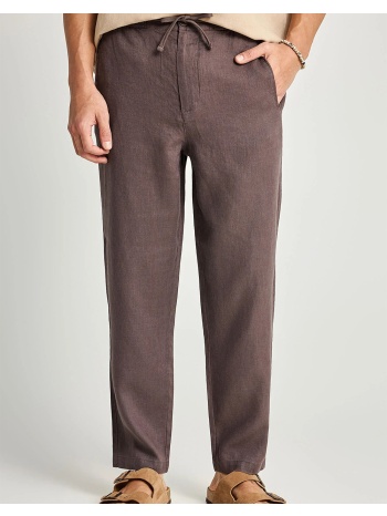 funky buddha trousers fbm013-011-02-moon mist darkgray