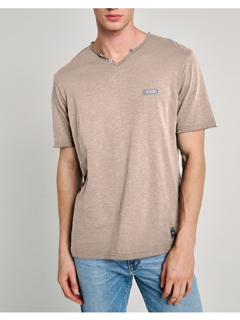 staff zofer man v-neck t-shirt 100%co 64-017.055-ν0033 σε προσφορά
