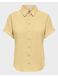 only onlita s/s linen look shirt tlr 15371917-sunlight gold