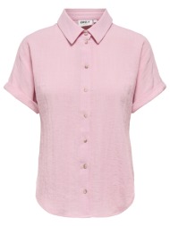 only onlita s/s linen look shirt tlr 15371917-romance rose pink