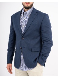 lexton σακακι 08.37.mix linen jacket-navy navyblue