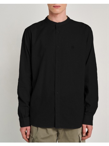 staff diver man shirt mao collar 30%linen 70%co σε προσφορά
