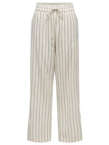 only onltizana stripe loose pants wvn noos 15372619-silver σε προσφορά