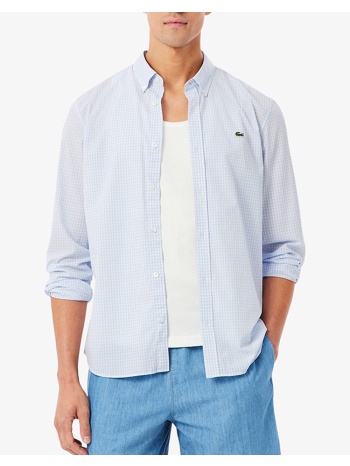 lacoste πουκαμισο μμ shirt ls 3ch2299-9ar lightblue σε προσφορά