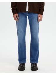 selected slm196-straight cleo flex mb 616 jns nos 16101114-medium blue denim denimblue
