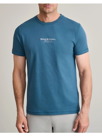navy&green μπλουζα λαιμοκοψη 24tu.346/6r-deep ocean σε προσφορά
