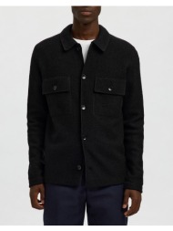 selected slhnealy ls knit workwear cardigan noos 16098580-black black