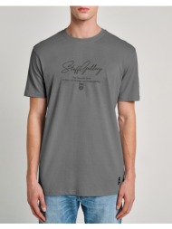 staff killian man t-shirt 100%co 64-010.055-ν0006 gray