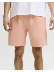 jack&jones jpstkarl norrebro sweat shorts reg sn 12292565-peach melba lightcoral
