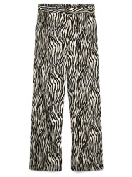 vero moda vmeasy joy hw wide pants wvn ga 10297357-oatmealdolly multi