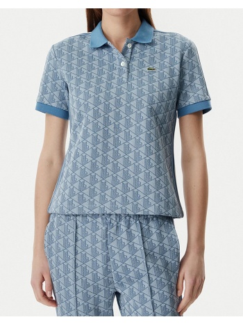 lacoste μπλουζα πολο κμ 3df3364-1qi lightblue σε προσφορά