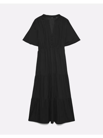 vero moda vmeasy joy s/s v-neck 7/8 dress wvn σε προσφορά