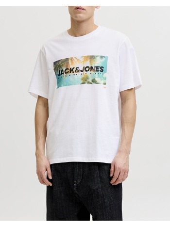 jack&jones jjindiana tee ss crew neck ln 12288112-bright σε προσφορά