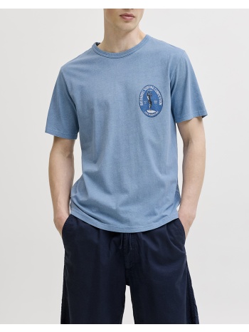 jack&jones jprblumaxwell ss tee 12295102-riviera blue σε προσφορά