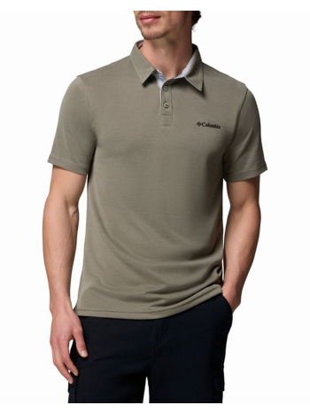 columbia ανδρικό nelson point™ polo ce34-eo0035-397 khaki