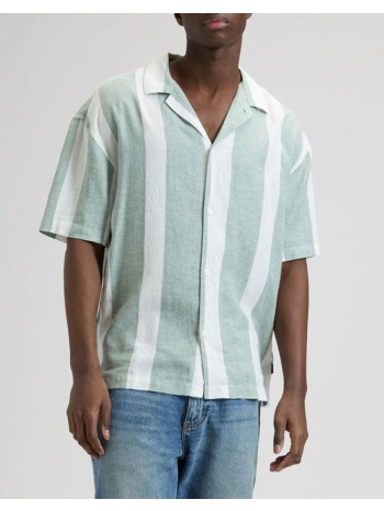 lee rlx resort shirt 112376554-desert sage stripe lightgreen σε προσφορά