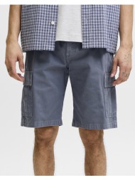 jack&jones * jpstcole hudson belted cargo shorts mid 12289335-castlerock mixed