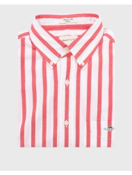 gant πουκαμισο μμ reg classic poplin wide stripe 3g3260012-641 multi